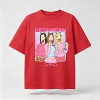 Animacinis Arkliukas Moteriški Grafiniai Marškinėliai Ketamean Mergaitėms Juokingas Spaudinys Laisvalaikio Medvilniniai Trumpomis Rankovėmis Marškinėliai Unisex Unisex S pink