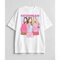 Animacinis Arkliukas Moteriški Grafiniai Marškinėliai Ketamean Mergaitėms Juokingas Spaudinys Laisvalaikio Medvilniniai Trumpomis Rankovėmis Marškinėliai Unisex Unisex 3XL white