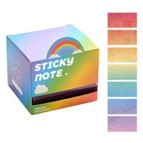 Pull-Out Sticky Notes with Transparent Pearlescent for Home School One Size blue