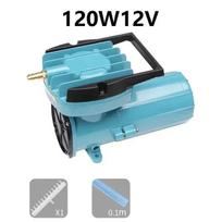 120W 12V 24V DC deguonies siurblys akvariumui deguonimi nešiojamas aeratorius mažas deguonies siurblys akvariumo žuvų auginimo oro siurblys MPQ-906 blue