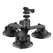Siurbiamas automobilinis laikiklis Insta360 x4, x3, x2, x, One RS, R, GoPro kamerai 5 in 1 siurbiamas laikiklis veiksmo kameroms, asmenukės lazda