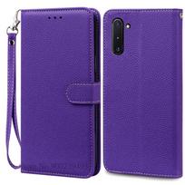 Note10 Note 10 Plus dėklas Samsung Galaxy Note 10 dėklui Odinis atverčiamas piniginės dėklas Samsung Galaxy Note 10 Plus dėklui Dangteliai Galaxy Note 10 blue