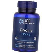 Glycine in capsules, Glycine 1000, Life Extension  100 veg caps (27346004) 100vcaps