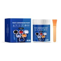 300g Water Based Rust Inhibitor Paint with Brush Offering Weatherproof & Colorful Protective Coating for Metal Surfaces juoda