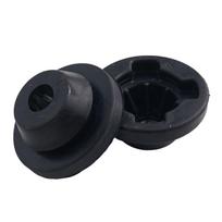 2 vnt. Oro filtro korpuso guminė pagalvėlė įvorė 16557-6N200 NISSAN For X-TRAIL For Rogue NT32 For NOTE E2 HE12 For QASHQAI CHINA black