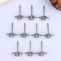 Micro 2 Phase Stepper Motor 6mm 4 Wire Adjustable Long Shaft For Optical Instrument Motorized Adjustment