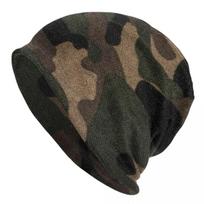Camo Woodland Camouflage Bonnet Hat Knit Hats Men Women Fashion Unisex Adult Warm Winter Beanies Cap One Size gray