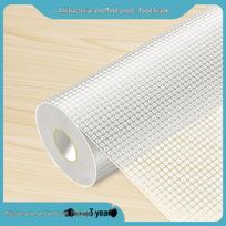 EVA Transparent Dining Table Mat: Waterproof, Oil-Proof, Anti-Scald Desktop Protector for Kitchen and Coffee Tables blue