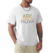 Ark nova boardgame T-Shirt Plus Size Simple Casual Top M white