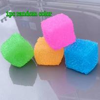 Soft Tabas Squishy Texture Ice Cube Maltose Fidget Toy Fun Maltose Anti-Stress Sensory Toy  Antistress For Friend pink