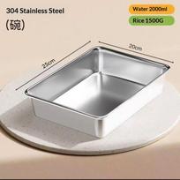 Dog Bowl Large Capacity Stainless Steel 15° Tilted Raised Design Neck Guard Healthy Feeding Shatterproof gray