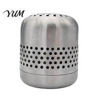 Stainless Steel Deodorizer Refrigerator Deodorizer, Long-Lasting Odor Eliminator, Nano-Catalytic Eco Friendly Fridge Cleaner Removal Tool for Kitchen Stainless Steel gray