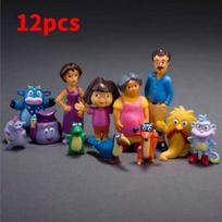 Bubble Guppies Q Version Mini Plastic Model For Party Decor And Collectibles Style B