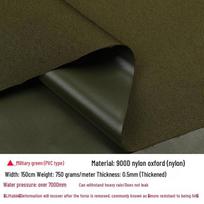 900d Outdoor Oxford Nylon Waterproof Tent Fabric Moistureproof Rainproof Army green