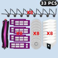 Compatible For ( Midea VCR V15 Max Ultra / Eureka J15 Max Ultra ) Spare Parts Accessories Main Side Brush Filter Mop Dust Bag