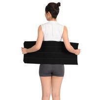 Plus Size Waist Trainer: Postpartum Tummy Control & Body Shaping Belt for Women in Europe & America. XL black