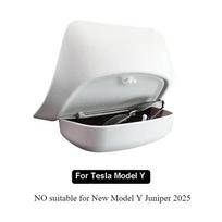 Automobilio akinių dėžutė Tesla Model 3 Y 3+ Highland 2024 Originalaus dizaino Saulės akinių skydelio spaustukas Kortelių laikiklis Interjero aksesuarai