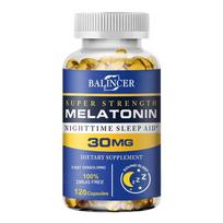 Balincer Melatonin Capsules,120 Capsules,Nighttime Sleep Aid Dietary Supplement