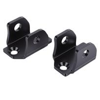 Electric Dirt Bike Foot Pegs Bracket Aluminium Alloy Footpeg Holder Replacement for Tuttio  01 Electric Dirt Bike black