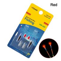 waterproof fishing rod lighting stick removable LED night tackle fishing luminous stick  fishing Red yellow