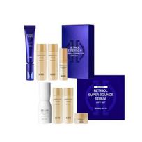 IOPE Retinol Super Bounce Serum & Retinol 0.1% Serum Anti-Wrinkle & Firming Special Set 50ml + 30ml (2 Set Bundle) blue