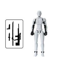 3D Spausdinta Manekeno 13 Eskizas Piešimas Vyriškas Moteriškas Sąnariai Judamas Žmogaus Forma Kūnas Anime Figūrėlė Shf Veiksmo Figūrėlė Žaislo Modelis white