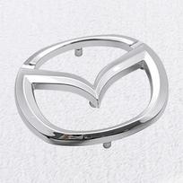 5.6x4.4cm ABS automobilio vairo centrinis ženklelis, skirtas Mazda CX4 CX5 RX7 Atenza Axela 3 2 5 CX3 MX3 MX5 CX9 CX7 RX8 Protege Speed 6 rkwad05 6.5X5.2cm sidabras