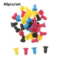 High-elastic Random Color Refill Cartridge Silicone Seals Sealing Rubber Plug 4mm Solid Plugs 40PCS-M1