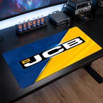 JCB Print Large Mouse Pad Smooth Surface Anti?Slip Desk Mat For Gaming Office Laptop Decoration 30cmx60cm（11.8x23.6inch） black