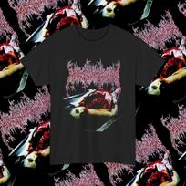 Medic Vomiting Pus “Devour the Putrefying Corpse of Finished Autopsy” T-Shirt XXXL gray