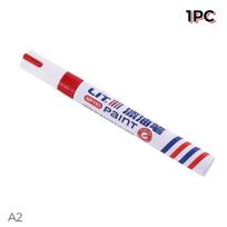 High Coverage Fast Dry Racket Touch Up Paint Pen Waterproof for Badminton Tennis Racket Repair A2 white