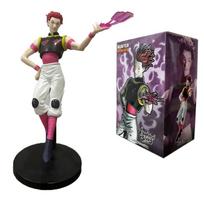 Hunter X Hunter 6PCS Anime Action Figure Set Gon Killua Kurapika Hisoka Chrollo Illumi PVC Collectible Model Toys Gifts In Stock gray