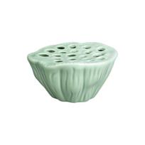 Zen Meaning Hydroponic Container Exquisite Lotus Pod Flowerpot  Art Dried mėlyna