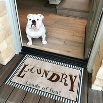 Alice In Wonderland We're All Mad Here Doormat Non Slip Easy Clean Front Entrance Floor Mat Home Decor 40x60cm 16x24inch