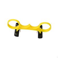 Manual Bald Head Razor Self Haircut No Shaver for Arms Body Chest yellow