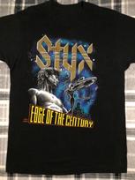 Vintage Styx Edge of the Century Tshirt All Size S to 5XLNZL054  Unisex T-Shirt XXXL gray