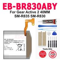 New Battery For Samsung Galaxy Watch Gear Live/S2 classic/Gear S4/Gear 1/Active 1 2 3/ Watch 3/ Gear S/Gear 2/WATCH 4 EB-BR830ABY gray