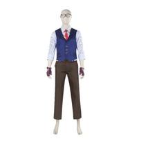 Valorant Chamber Cosplay Jacket Set Polyester Fabric For Role Play Events XL blue