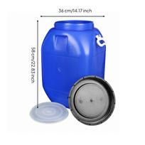 Robust 50-Liter Food-Grade Container Versatile HDPE Storage blue