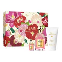 Guerlain Aqua Allegoria Forte Florabloom Forte Three Piece Set Eau De Parfum EDP Woody Floral Scent 75ml+75ml+7.5ml 75ml Perfume+7.5ml Perfume Sample+75ml Body Lotion