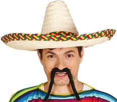 Mexican Straw Sombrero Hat 50cm