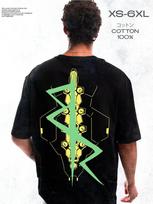 T-Shirt Cyberpunk: Edge Runners Print on the Back M black