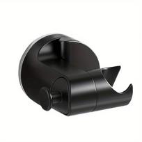 1PC Suction Cup Adjustable Shower Head Holder Universal Without Drilling Shower Head Support Removable and Reusable Shower Base black