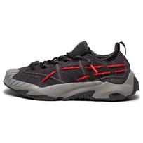 Puma Plexus Leather Comfortable Versatile Shock Absorbing Durable Low Top Lifestyle Casual Shoes Unisex Shoes Charcoal-Black 386329-07 41 black