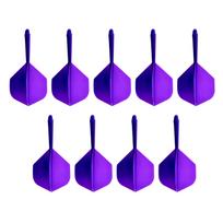 Integrated Dart Shaft and Flights Dart and Flights Dart Shafts and Flights Combo for 2BA Thread Diameter Dart Barrels mėlyna