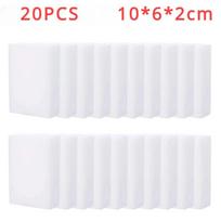 White 2-20PCS Magic Sponge Cleaner Nano Melamine Cleaning Sponge for Dish Washing Kitchen Bathroom Household Cleaning Tools