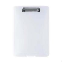 Clipboard with Storage A4 Binder Low Profile Clip Nursing for Office rožinė