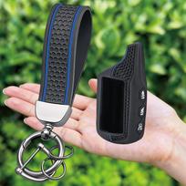Key Cover B9 LCD Silicone Case For Starline B9/B91/B6/B61/A91/A61/V7 2 Way car alarm system LCD Keychain Car Remote Cover black