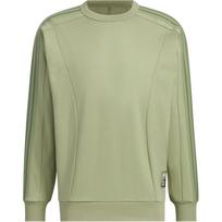 Adidas Wuji Series SILKY SWEATSHIRT Men's Tent Green JI8711 L beige
