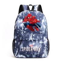 Marvel Žmogus-voras Kuprinė Studento Kuprinė Paauglių Animacinis Vaikų Mokyklinė Kuprinė Backpack gray